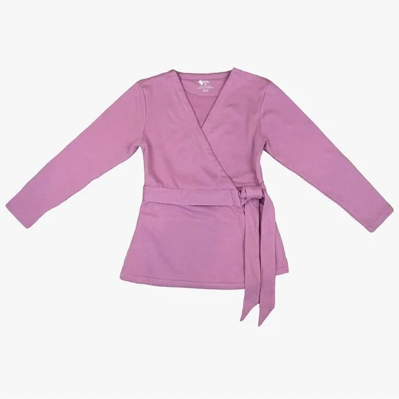 NWT Spoonie Threads French Terry Chemo Post-Surgery Access Wrap Top Women's M - Picture 4 of 14